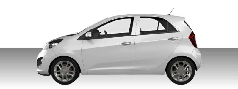 Carro compacto disponible para alquiler, ideal para ciudad